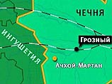 В Чечне в станице Ассиновская  произошел подрыв военной автомашины "Урал"