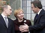 Путин и Блэр проводят переговоры в загородной резиденции британского премьера