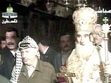 Власти Израиля не пустили Арафата в Вифлеем на рождественские торжества