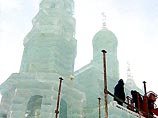 Владимир Жириновский стал звездой фестиваля ледяных скульптур