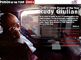 Журнал Time признал "человеком года" мэра Нью-Йорка Рудольфа Джулиани