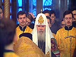 Патриарх Алексий II прибыл в Храм Христа Спасителя