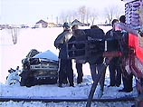 В Новгородской области локомотив столкнулся с легковым автомобилем

