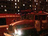 В центре Москвы горит жилой дом В центре Москвы горит жилой дом