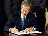 Президент США Джордж Буш подписал в четверг соответствующую декларацию