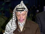 Глава Палестинской национальной администрации Ясир Арафат не смог побывать на православном Рождестве в Вифлееме