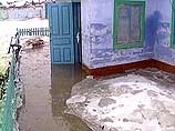 В устье Кубани в районе города Темрюк уровень воды поднялся выше критической отметки.
