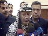 Палестинцы опровергли слухи о намерении Арафата уйти в отставку