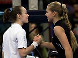 Анна Курникова в паре с Мартиной Хингис вышла в полуфинал Australian Open
