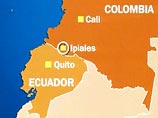 Обломки авиалайнера были обнаружены в колумбийских Андах, неподалеку то границы с Эквадором