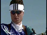 Оле Эйнар Бьорндален завоевал "золото" 20√километровой гонки биатлонистов