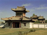 Буддийский монастырь в Монголии