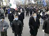 Студенты протестуют против предстоящего на этой неделе визита в Южную Корею президента США