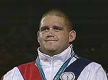 Рулон Гарднер после своей победы на Олимпийских играх в Сиднее стал любимчиком Америки