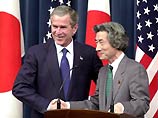 Джордж Буш отправился в турне по странам юго-восточной Азии. Первая остановка была сделана в Японии