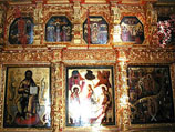 Деталь внутреннего убранства монастыря