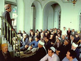 Талгат Таджуддин выступает с проповедью