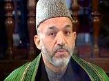 Руководитель временного афганского правительства Хамид Карзай