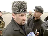 В Чечне обстрелян автомобиль Кадырова