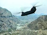 Вертолеты доставляют военнослужащих с передовой на авиабазу Баграм