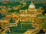 Собор и площадь святого Петра в Риме