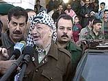 Арафату разрешили свободно передвигаться по территории Палестинской автономии
