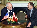 Вице-президент США Ричард Чейни встретился с премьер-министром Турции Бюлентом Эджевитом