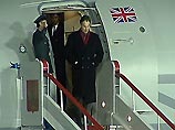 В Москву сегодня прибыл с визитом премьер-министр Великобритании Тони Блэр