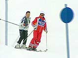 В Байкальске рядом с главой государства могли кататься и обычные лыжники