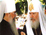 Митрополит Филарет (Вахромеев) и Патриарх Алексий II