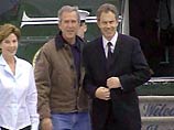 В субботу президент США Джордж Буш принимает британского премьера Тони Блэра на своем техасском ранчо