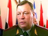 Командующий Коллективными силами СНГ по поддержанию мира генерал-майор Александр Евтеев