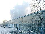 В Москве горит подшипниковый завод