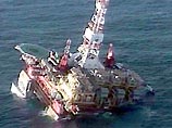 Катастрофа на нефтедобывающей платформе в Северном море