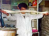 Китайский мастер изготовил лапшу длиной в 2852 км