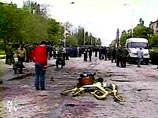 В дагестанском городе Каспийск во время празднования Дня Победы взорвался мощный фугас