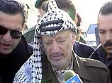 Арафат покинул Рамаллах на иорданском вертолете
