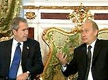 Начались переговоры Джорджа Буша и Владимира Путина в узком составе