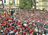 Фидель Кастро выступил на митинге в городе Санкти-Спиритус
