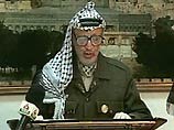 Лидер Палестинской Национальной Автономии Ясир Арафат