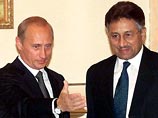Путин провел встречу с Мушарафом