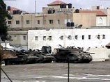 В Рамаллах введены 15 танков