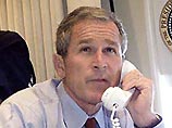 Президент США Джордж Буш поговорил с Путиным по телефону
