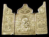 Археологи нашли в Казани старинную медную икону