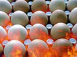 В Новгородской области зажарилась яичница из 20 тысяч яиц