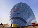 Американский путешественник Стив Фоссетт совершил исторический перелет вокруг Земли на воздушном шаре