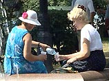 В жару москвичи предпочитают пиву минеральную воду и квас