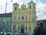 Католический храм XVIII в. в Братиславе (Словакия)