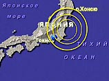 В Японии произошло землетрясение силой 5,8 баллов