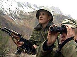 Пограничники Итум-Калинского отряда обнаружили вооруженную группу боевиков, которая пыталась прорваться с территории Грузии